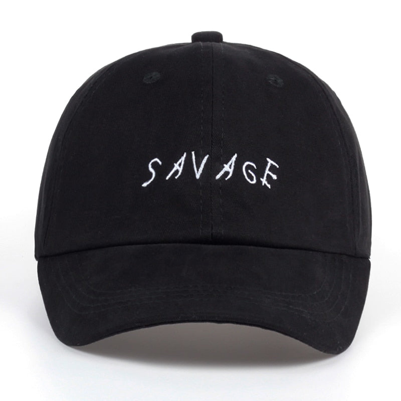 Newest Pure Cotton Baseball Cap Men SAVAGE Dad Hat