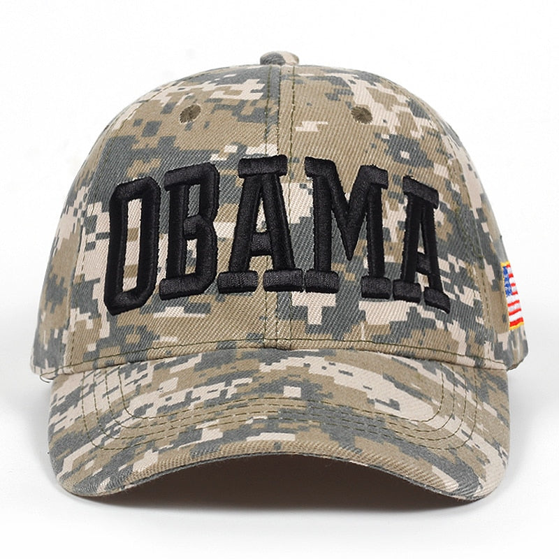 New Cotton U.S. President Barack OBAMA Embroidery baseball cap