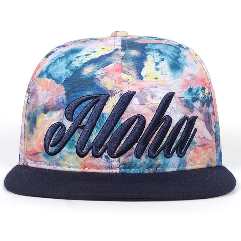 ALOHA baseball cap snapback hip hop hats