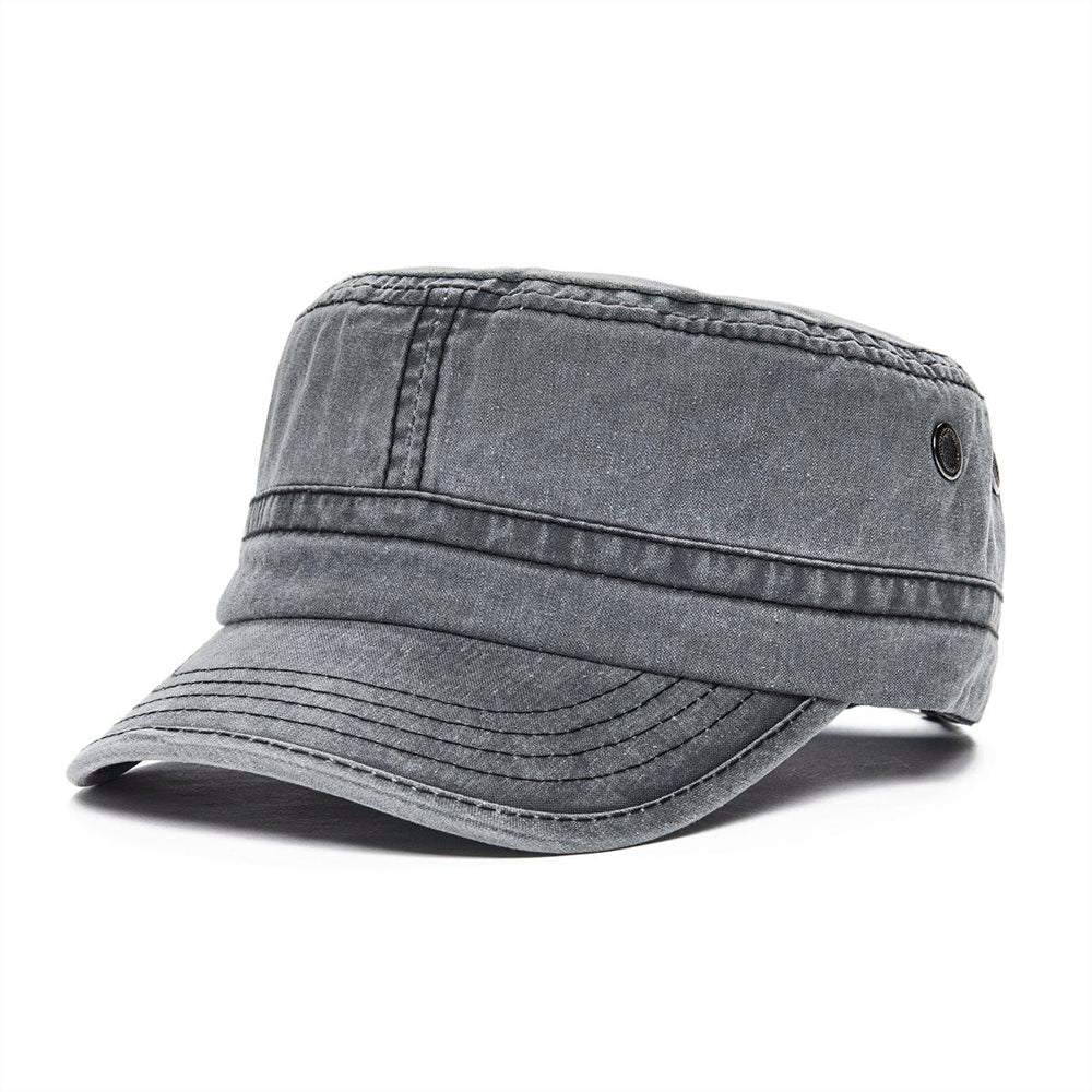 Cotton Men's Military Cap